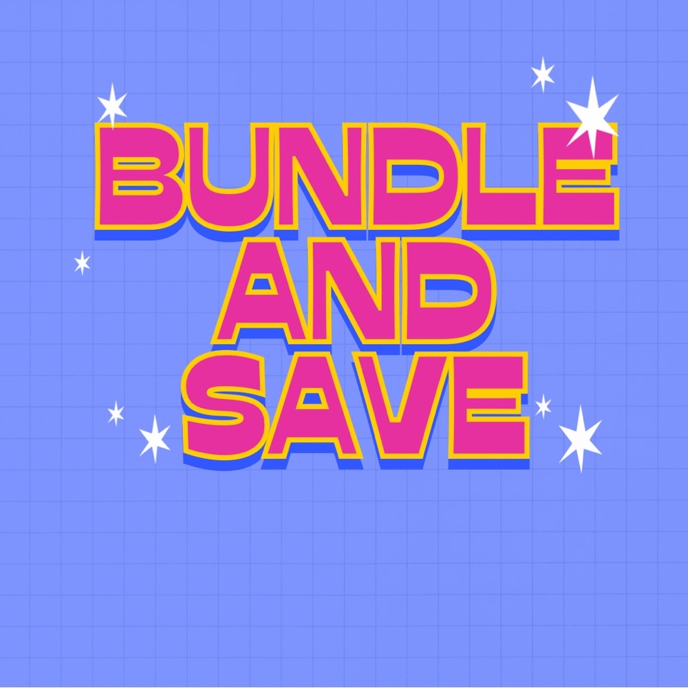 Bundle two items or more and save.